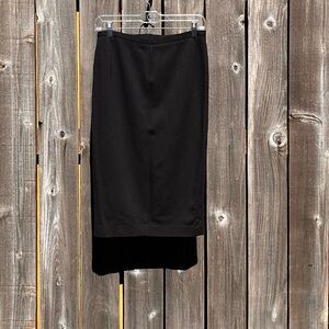 Boston Proper black pencil skirt size 4